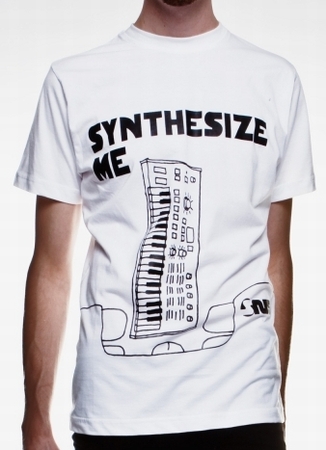 Synthesize Me - Shirt - weiss