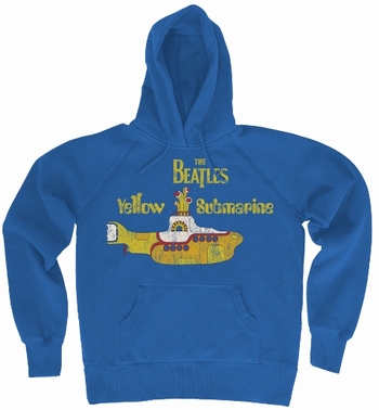 Beatles Kapuzenpullover Hoody -  Yellow Submarine Vintage