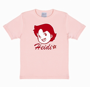 Kids-Shirt - Heidi Portrait - Pink