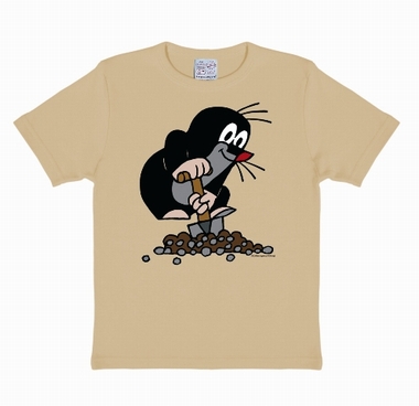 Kids-Shirt - Der kleine Maulwurf - Ocker