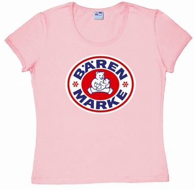 Logoshirt - B�renmarke  - Girl Shirt  pink