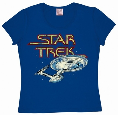 Logoshirt - Star Trek Starship - Girl Shirt 