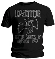 Led Zeppelin - Shirt - USA 1977