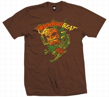 Tiki Dancer - Men Shirt - Braun
