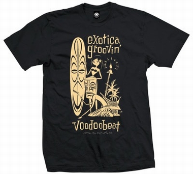 Exotica Groovin Hula - Men Shirt - schwarz