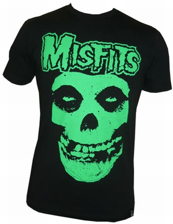 Rock & Rebellion Shirt - Misfits Skull