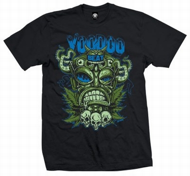 Tiki Totem - Men Shirt - Schwarz