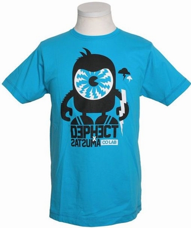 Dephect - Alien - Shirt - Dodgerblue