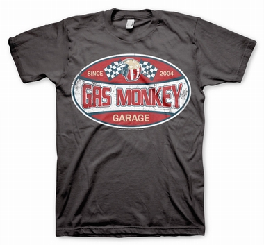 Gas Monkey Garage - Playera Gráfica Equipada Para Niños, Negro