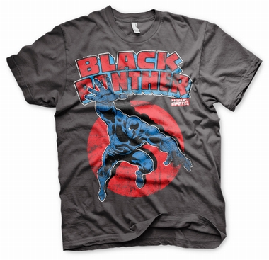 Black Panther Marvel T-Shirt Logo