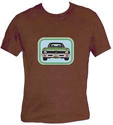 Nova SS TS Retro Shirt - brown