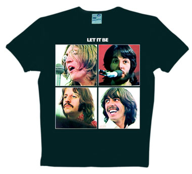 Logoshirt - The Beatles - Let It Be - Shirt