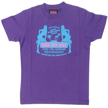 Oase der Lust Shirt - lila