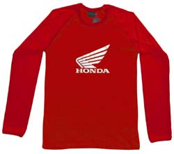 Honda Long Sleeve - rot - shirt