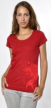 Alice Shirt - Koi pepper chili