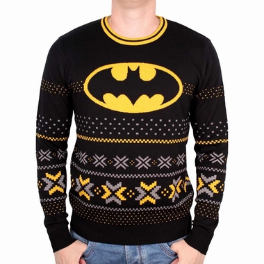 Batman Winter Pullover Logo