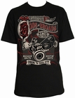  RODS AND BROADS SCHWARZ - STEADY CLOTHING T-SHIRT