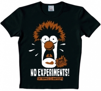 Logoshirt - Muppets - Beaker Shirt - Schwarz