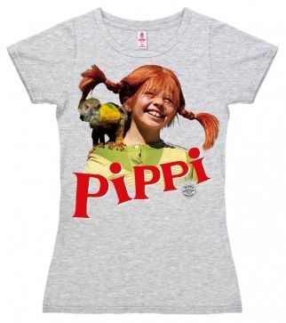 Logoshirt - Pippi Langstrumpf Nilsson - Girl Shirt 