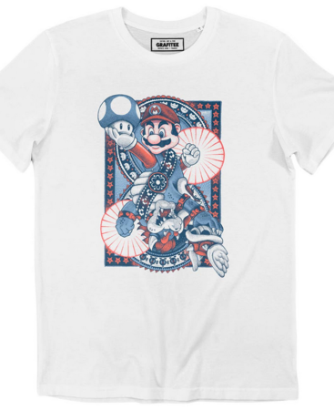 Mario Bowser T-Shirt - Video Game Tattoo T-Shirt