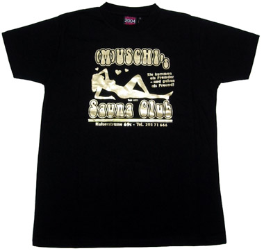 (M)Uschis Sauna Club - schwarz - shirt