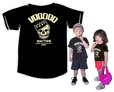 Voodoo Rhythm Kids-Shirt