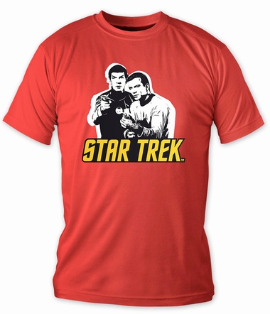 Star Trek T-Shirt Spock & Kirk