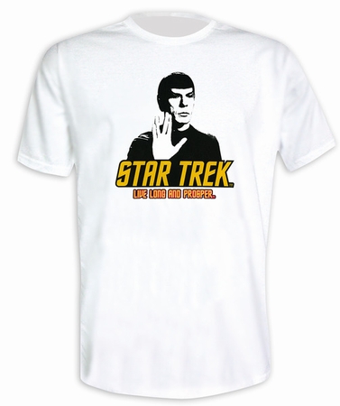 Star Trek T-Shirt Spock Live Long & Prosper