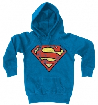 Superman Logo - Hoody Kapuzenpullover Kids