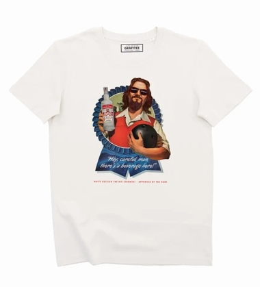 The Dude Tee - the Big Lebowsky Graphic Grafitee 'Tee