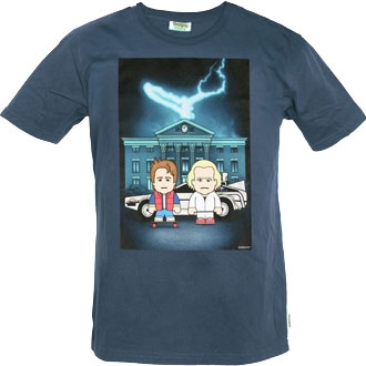 Toonstar - Back 2 Poster - Shirt - Denim