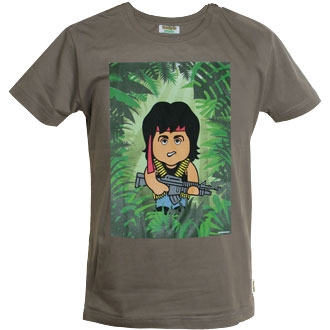 Toonstar - Green Beret Poster - Shirt - Olivgr�n