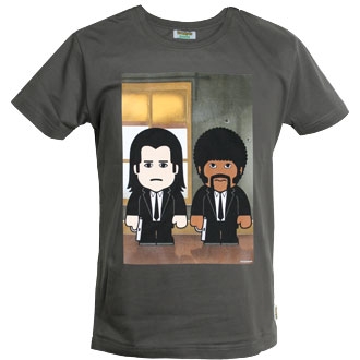 Toonstar - Hitmen Poster - Shirt - Charcoal