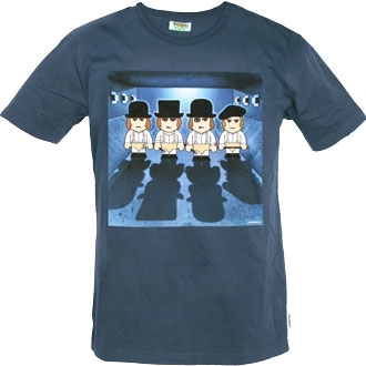 Toonstar - Orange Poster - Shirt - Denim