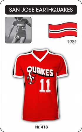 San Jose Earthquakes Retro Trikot