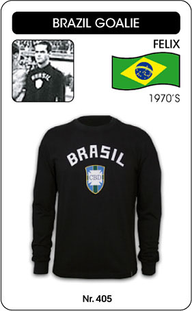 Brasilien Retro Torwarttrikot