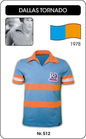 Dallas Tornado Retro Trikot