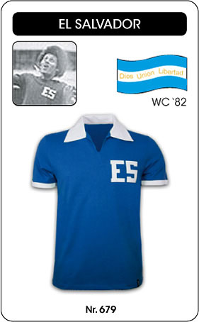 El Salvador Retro Trikot 1982
