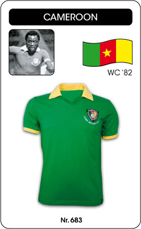 Kamerun Retro Trikot 1982