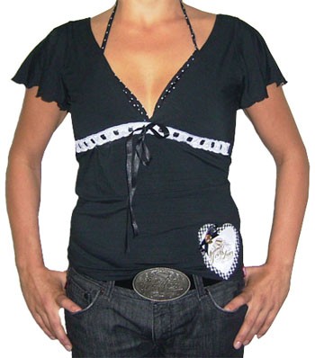 Girl Shirt - Marie schwarz