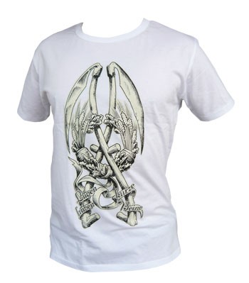 Shirt - L�gen haben kurze Beine - weiss