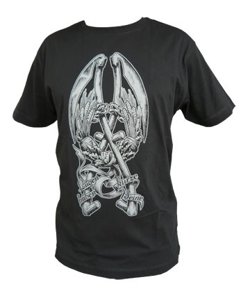 Shirt - L�gen haben kurze Beine - schwarz