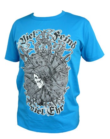 Shirt - Viel Feind viel Ehr - blau