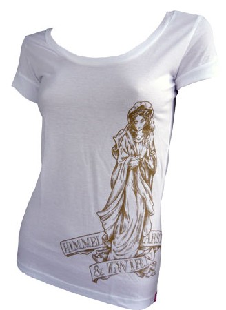 Girl Shirt - Madonna Weiss