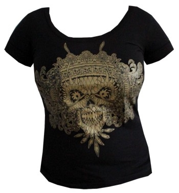 Girl Shirt - Bayernwappen - Schwarz