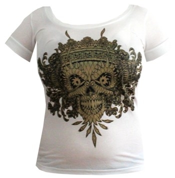 Girl Shirt - Bayernwappen - Weiss