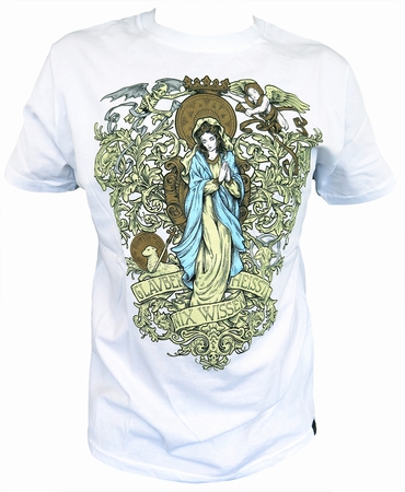 Shirt - Glauben heisst nix wissen - Weiss