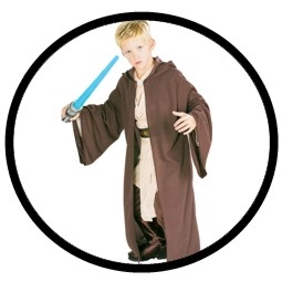 Jedi Robe (Umhang) Kinder Kostm Deluxe -  Star Wars - Klicken fr grssere Ansicht