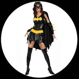 Batgirl Kost�m Deluxe - Klicken f�r gr�ssere Ansicht