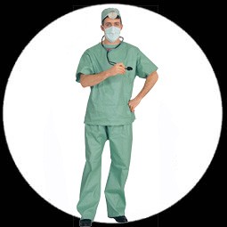 Doktor Kost�m - Klicken f�r gr�ssere Ansicht